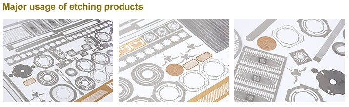 Major usage of etching products