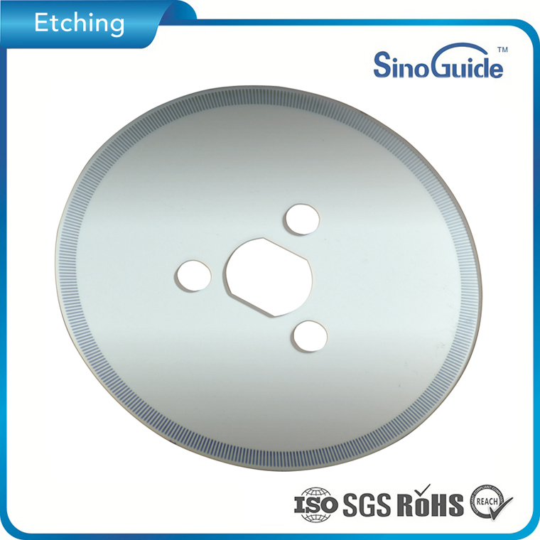 metal encoder disk etched parts