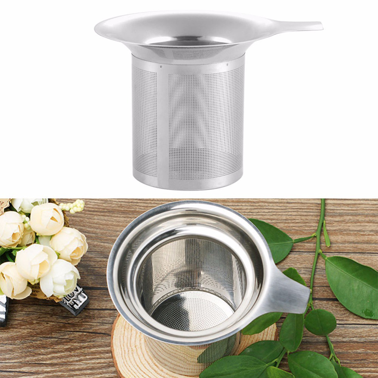 Stainless Steel Etching Juice Coffee Filter Sieve Strainer_SinoGuide, A