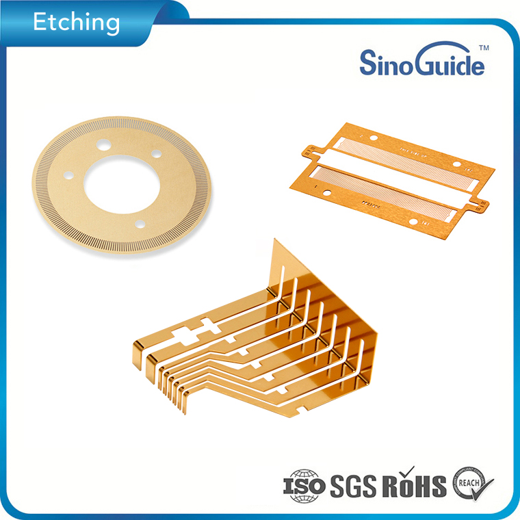 Photo etching brass metal parts